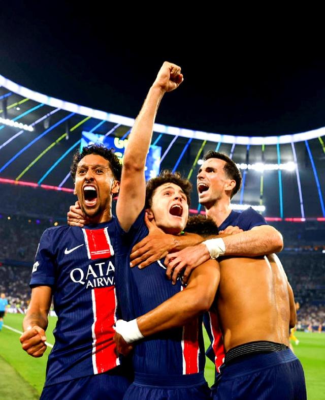 巴黎圣日耳曼客场击败尼斯，取得胜利